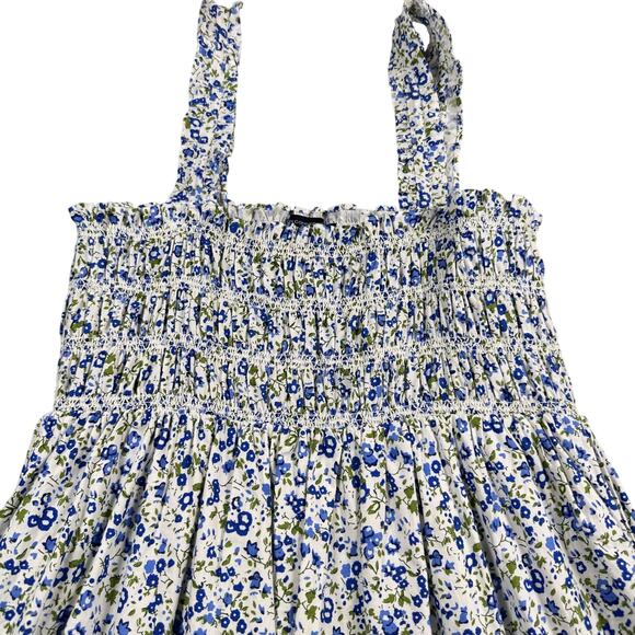 French Connection Smocked Floral Sundress US Size 10 - Picture 3 of 10
